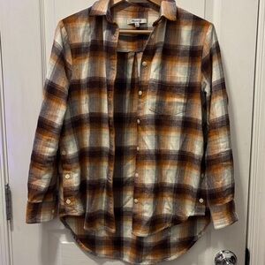 Madewell Women's Plaid Button-Down Shirt